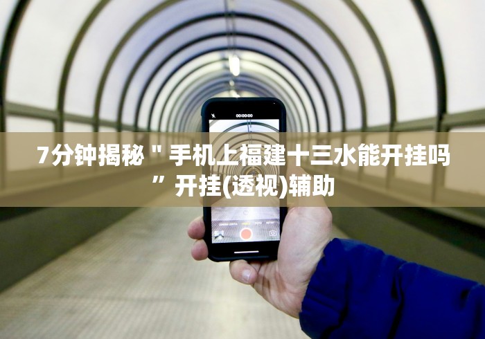 7分钟揭秘＂手机上福建十三水能开挂吗”开挂(透视)辅助