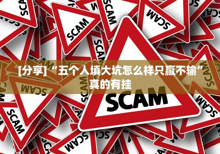 [分享]“五个人填大坑怎么样只赢不输”真的有挂